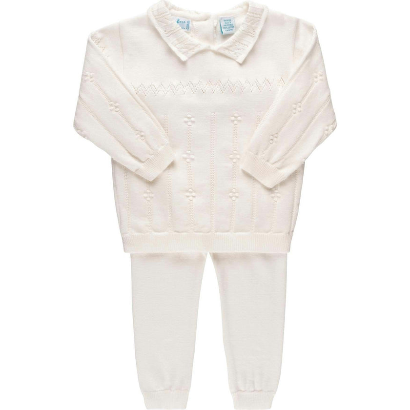 Vintage Knit Set Ivory