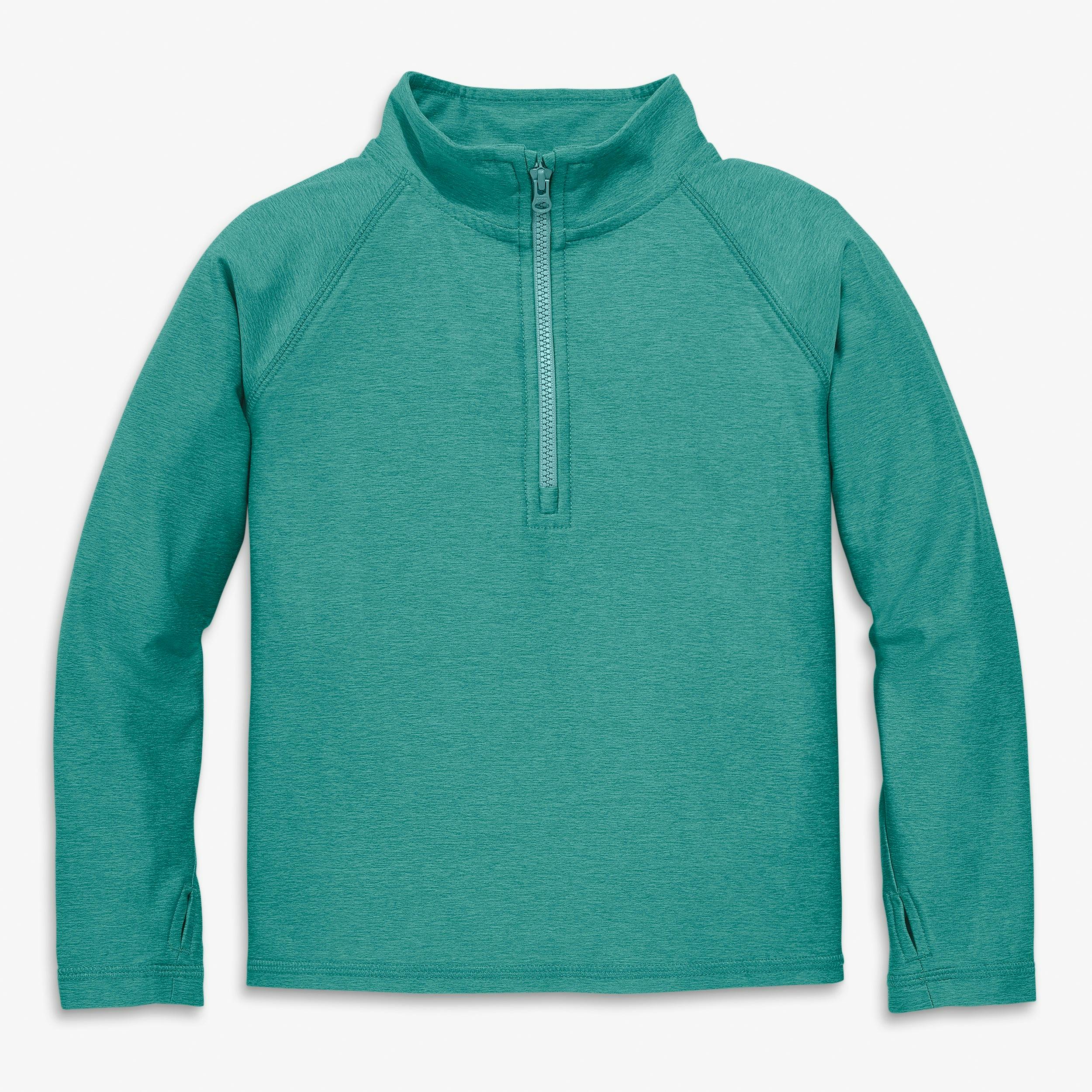 Kids FlexKnit half-zip pullover