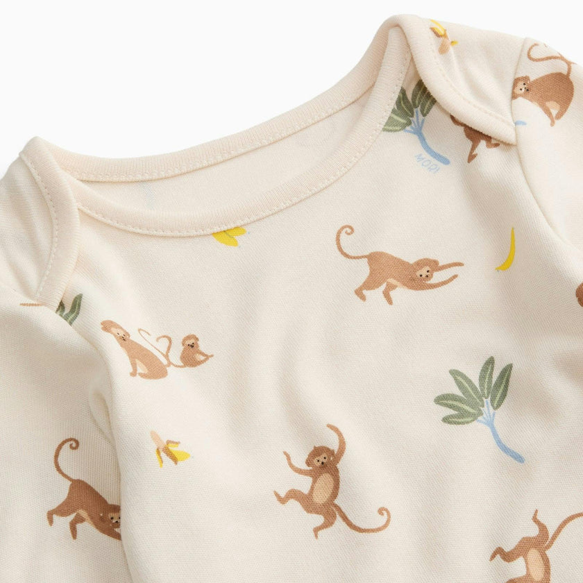 Monkeys Long Sleeve Bodysuit