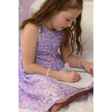 Purple Party Sequins Dress