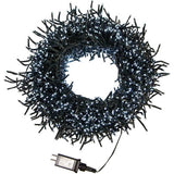 2000-Light 65-Foot Cluster Garland with Cool White LED Lights