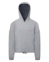 Cherry Monogrammed Girls Cropped Hoodie