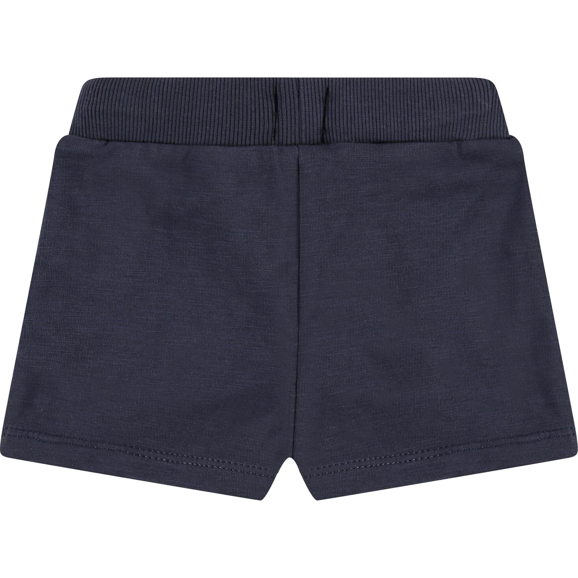 Contrast Side Stripe Sweatshorts