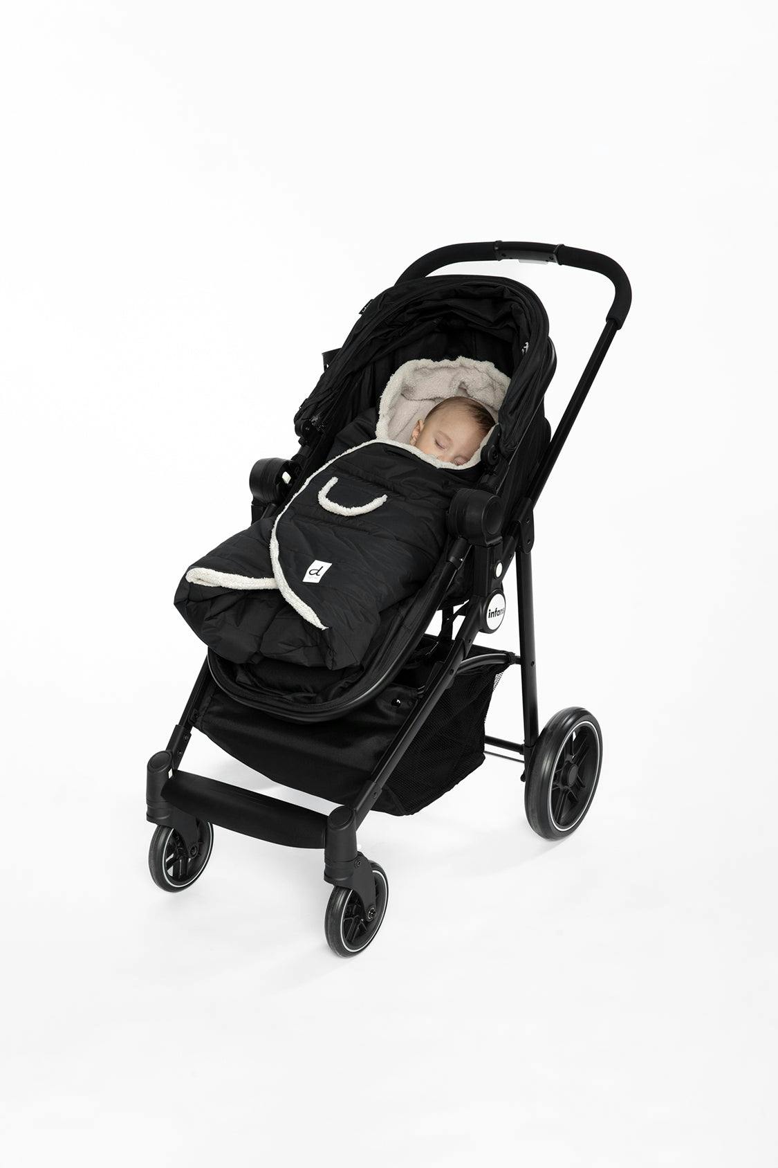 Nido Baby Wrap For Bassinet Car Seats and Strollers Black