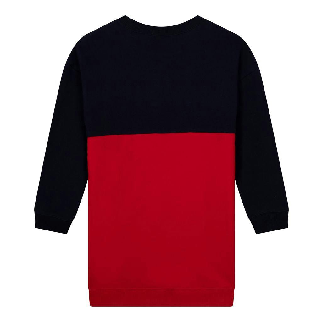 Red Long Sleeved Dress