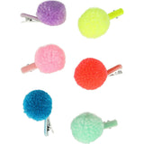 Pompom Hair Clips
