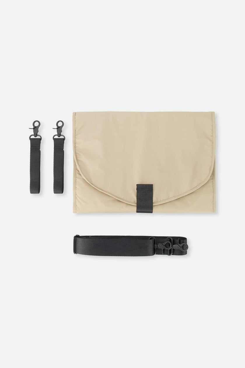Diaper Bag Taupe With Changing Mat
