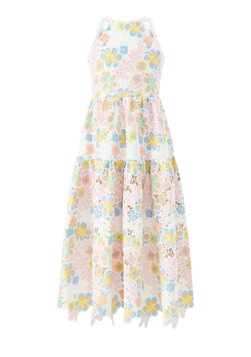 Diana Embroidered Maxi Dress
