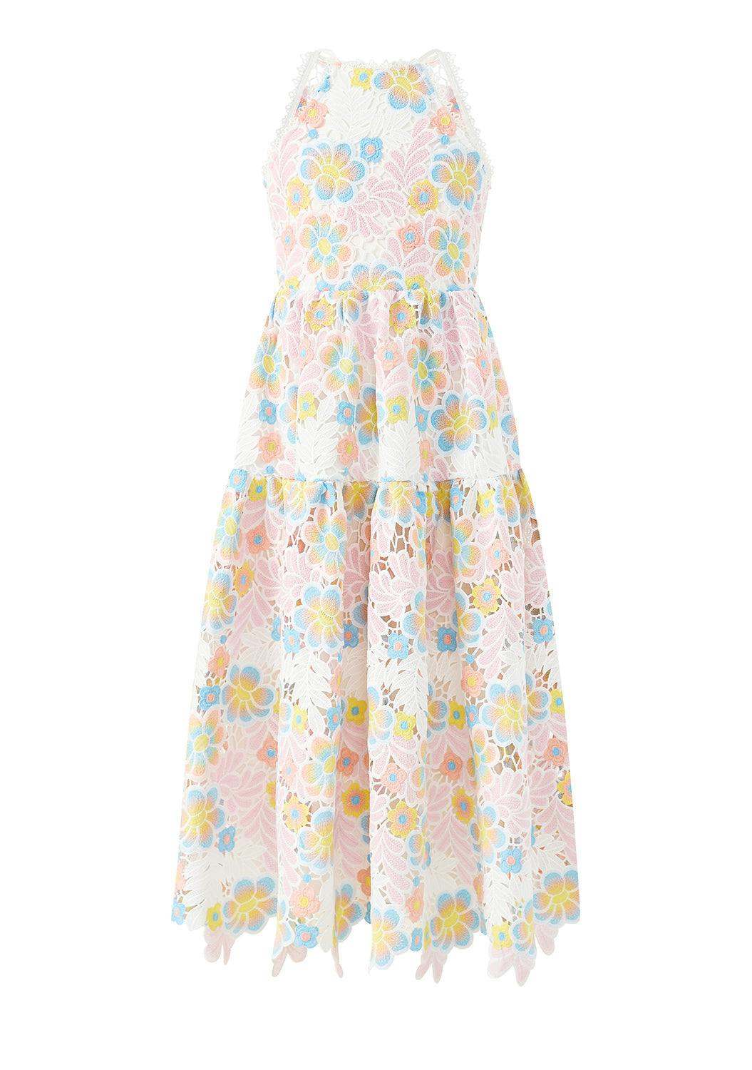 Diana Embroidered Maxi Dress