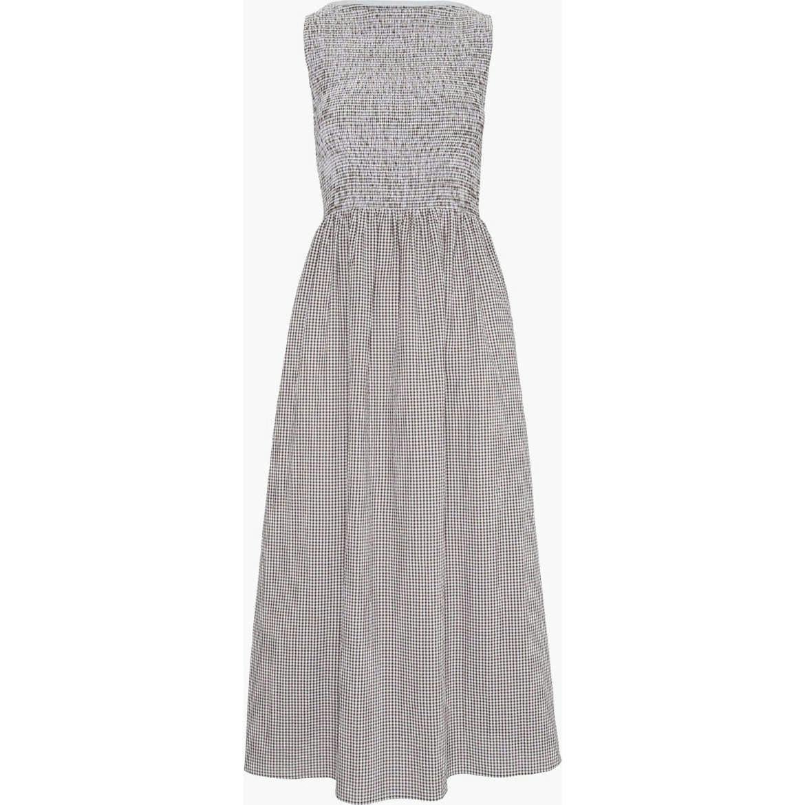 The Cosima Nap Dress - Chocolate Gingham