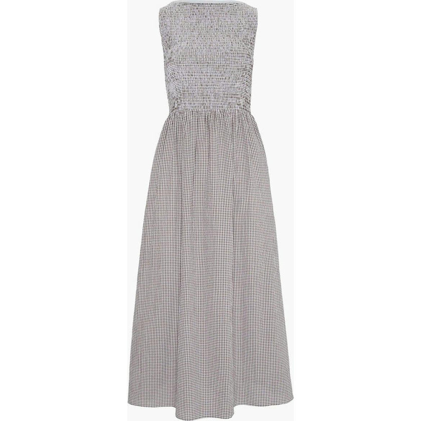 The Cosima Nap Dress - Chocolate Gingham