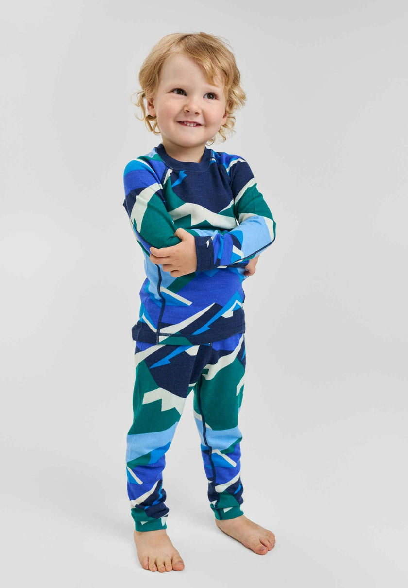 Taitoa - Kids' Merino Wool & Lyocell Base Layer Set