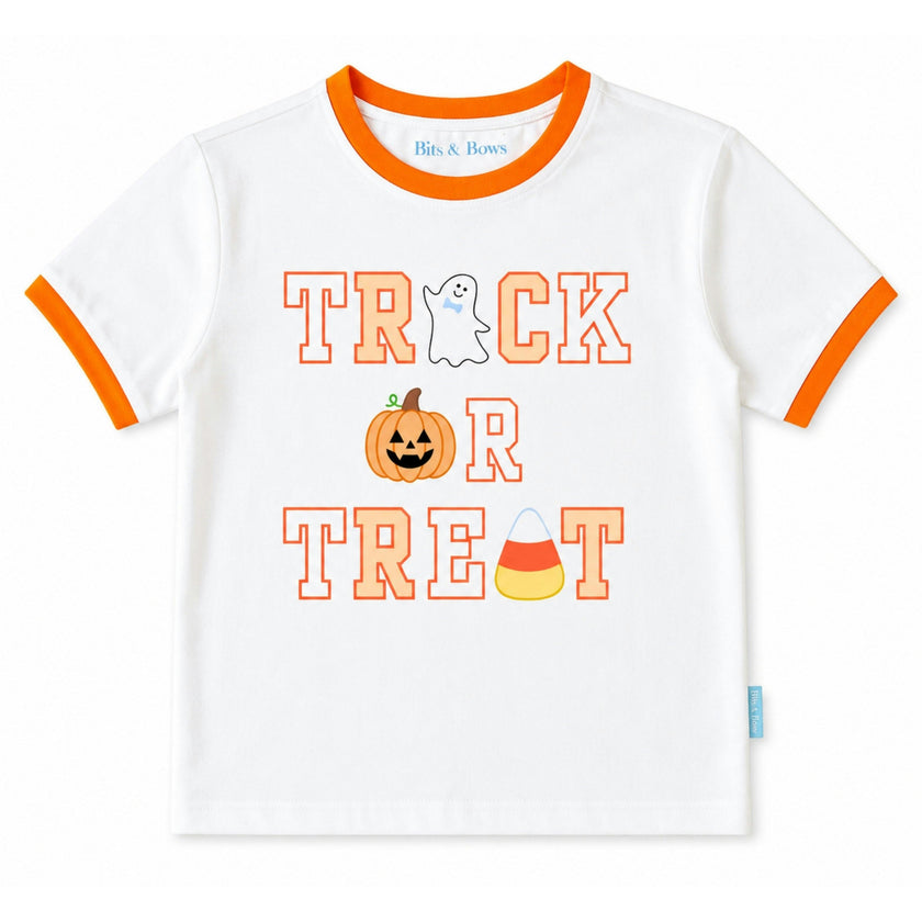 Trick-or-Treat Halloween Bowtie T-Shirt