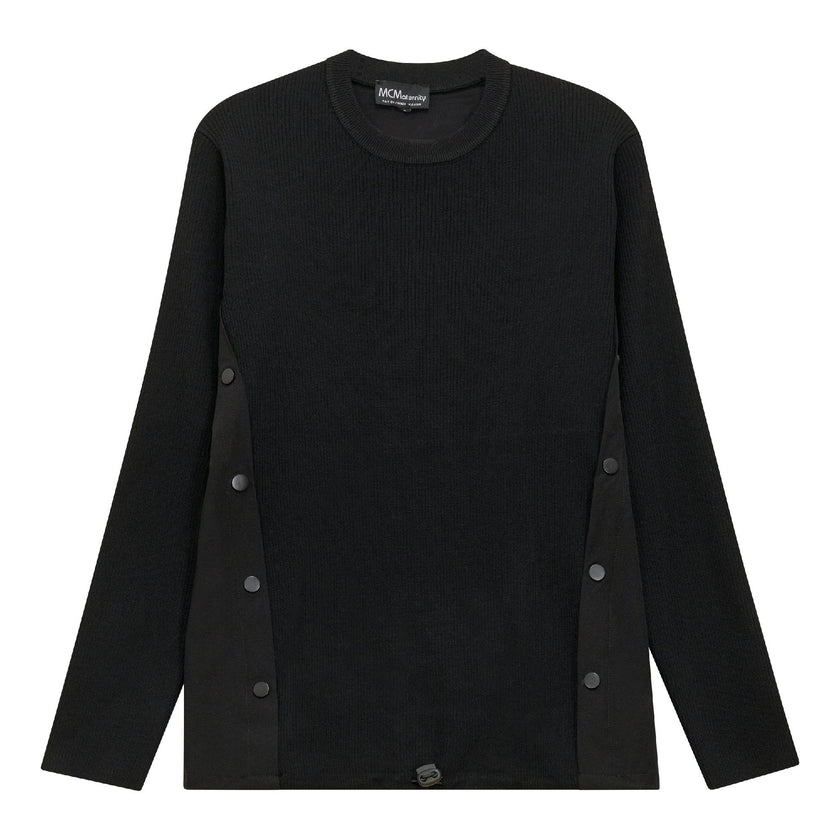 Ribbed Knit Maternity Combo Sweater