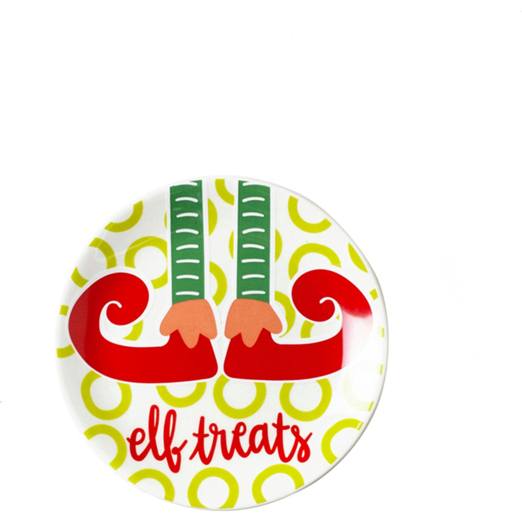 North Pole Elf Treats Plate
