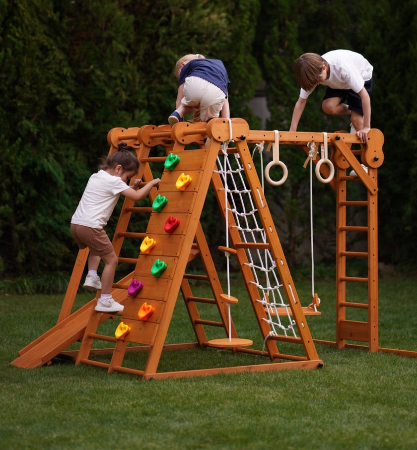 Chestnut | Foldable Jungle Gym