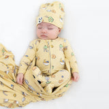 Love You Brunches Bamboo Convertible Footie