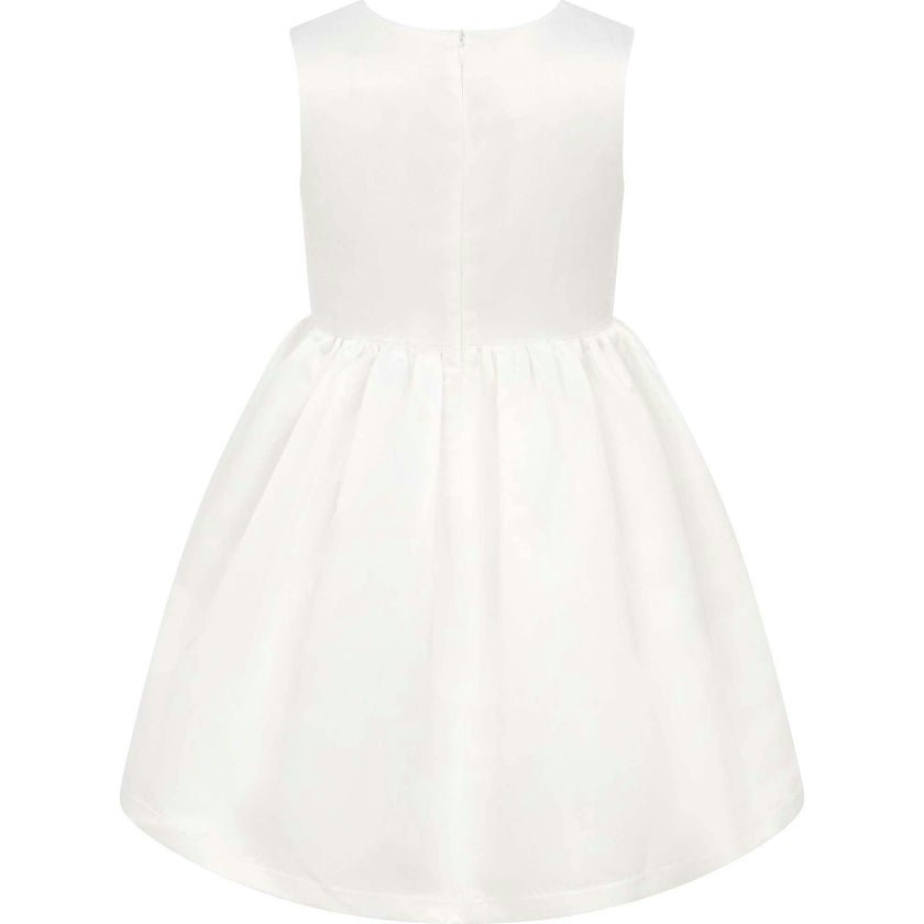 Joy Satin Bows Occasion Party Dress