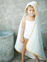 Block-Printed Terry Towel