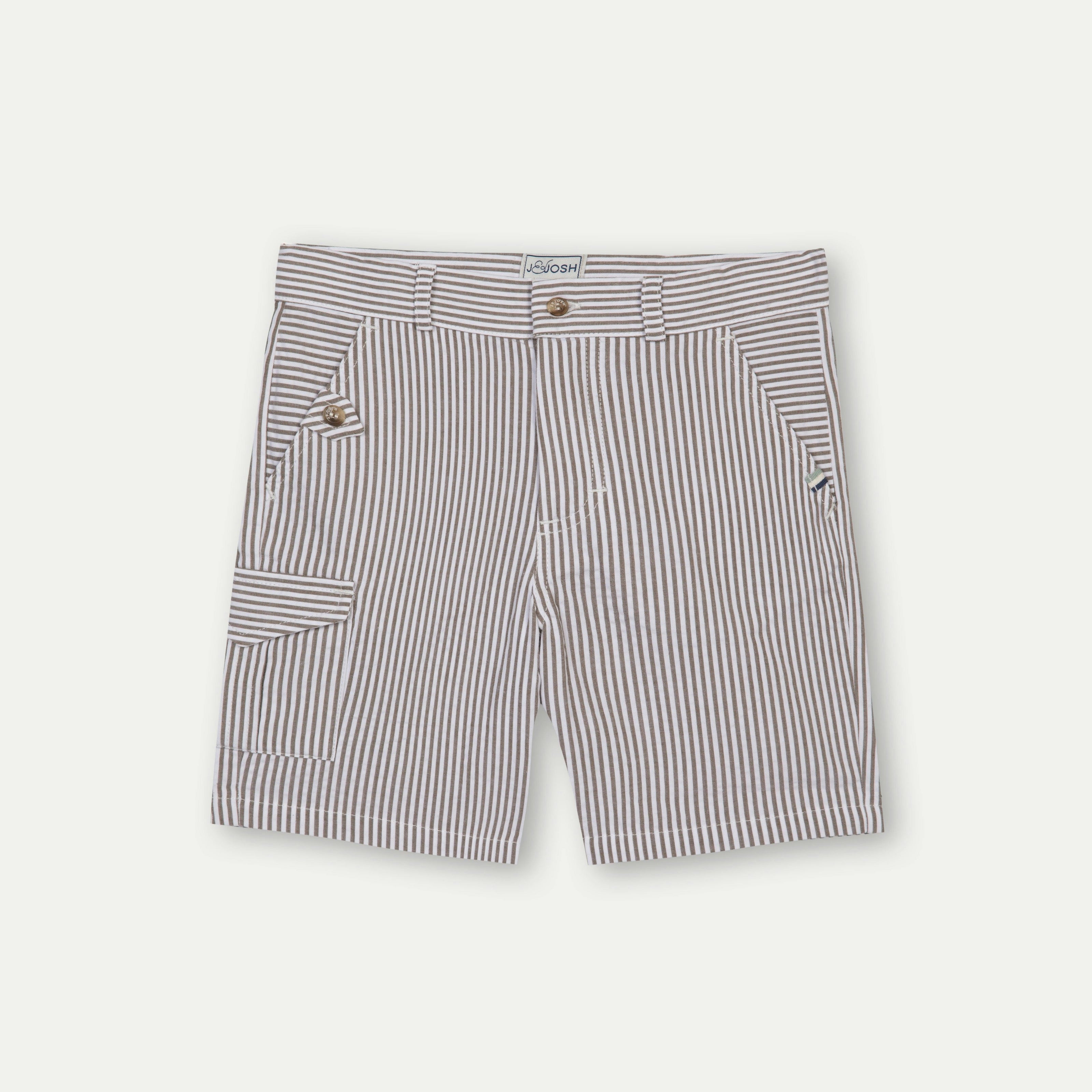 Cargo Seersucker Shorts
