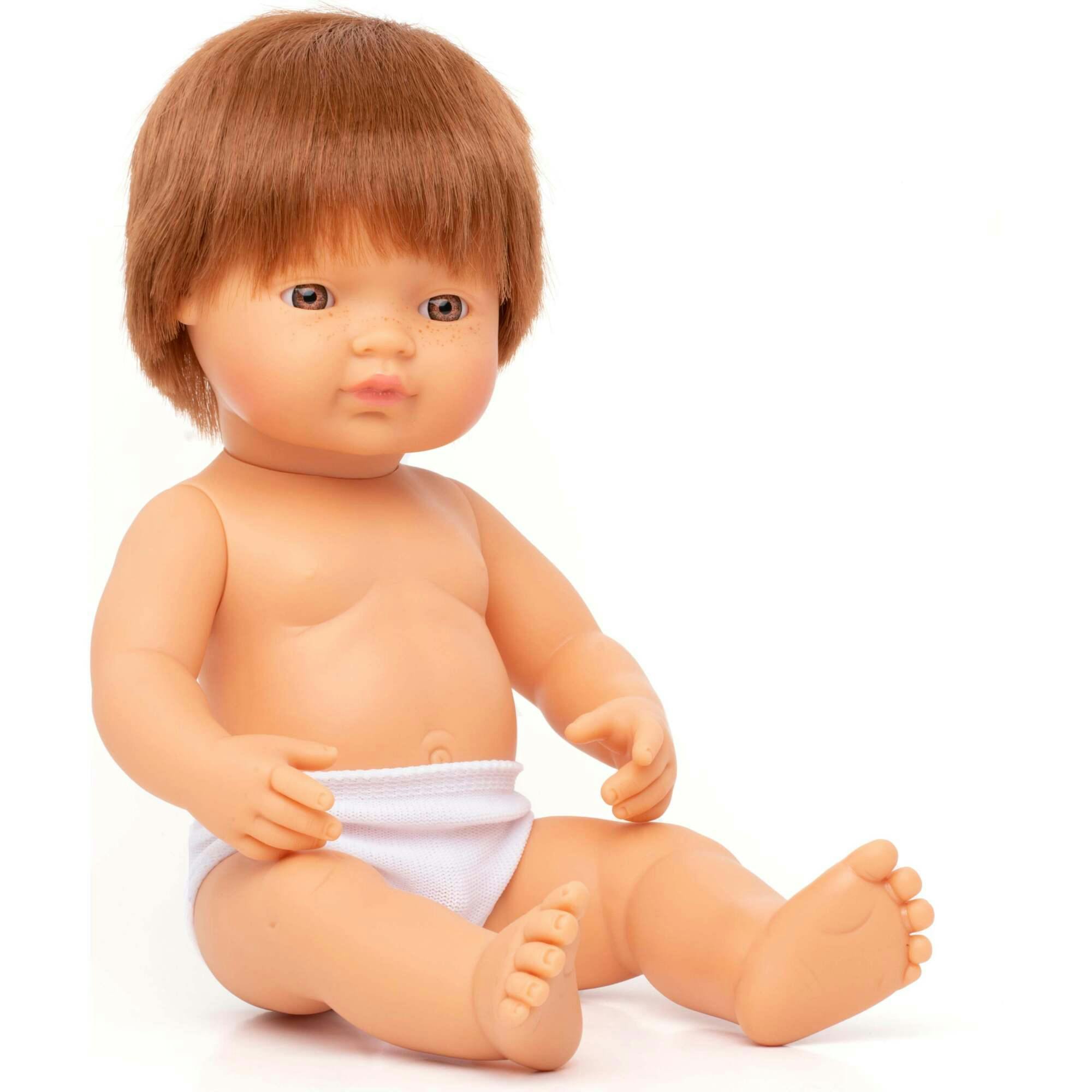 Redhead Boy Baby Doll - 15
