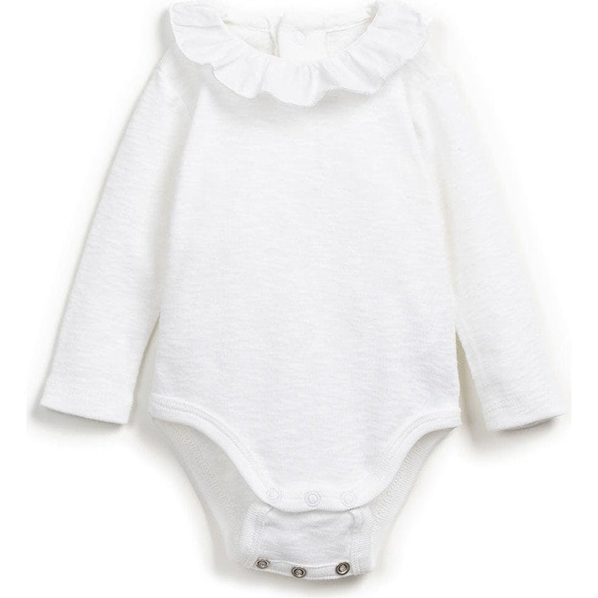Ruffled Collar Onesie