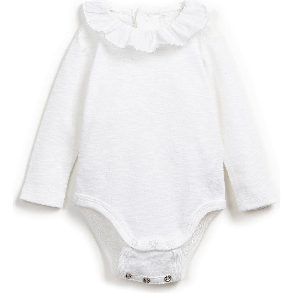 Ruffled Collar Onesie