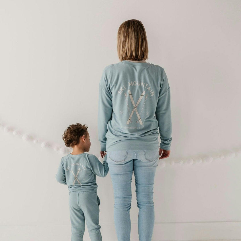 Women's Pullover Mama in Burlwood