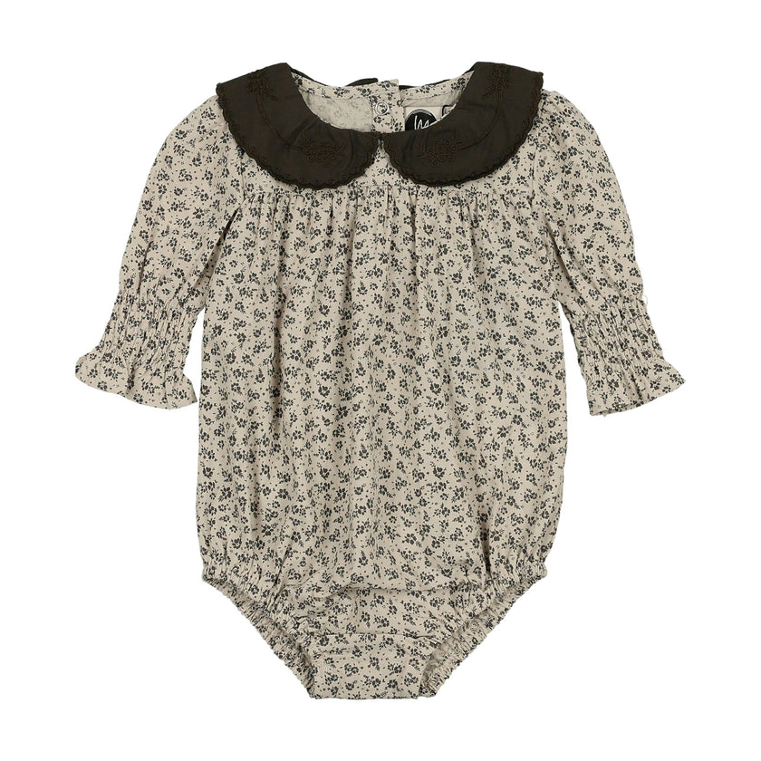 Eyelet Smocked Romper