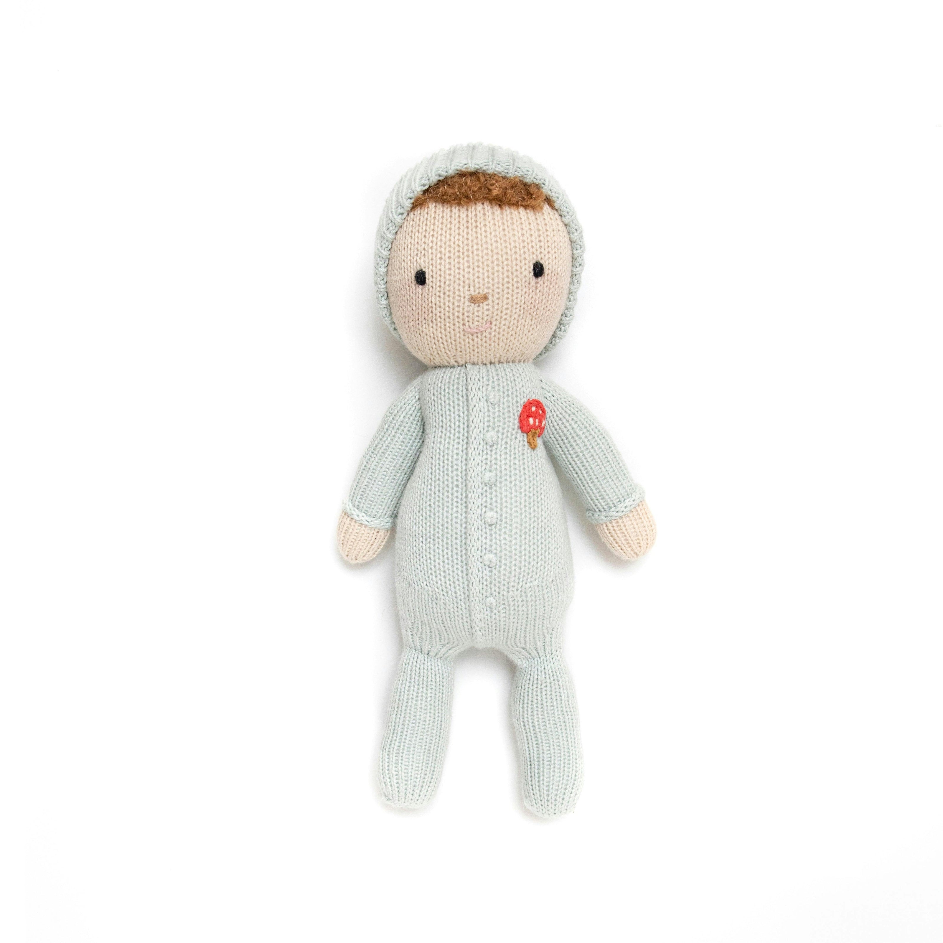 Baby Liam doll light blue 11