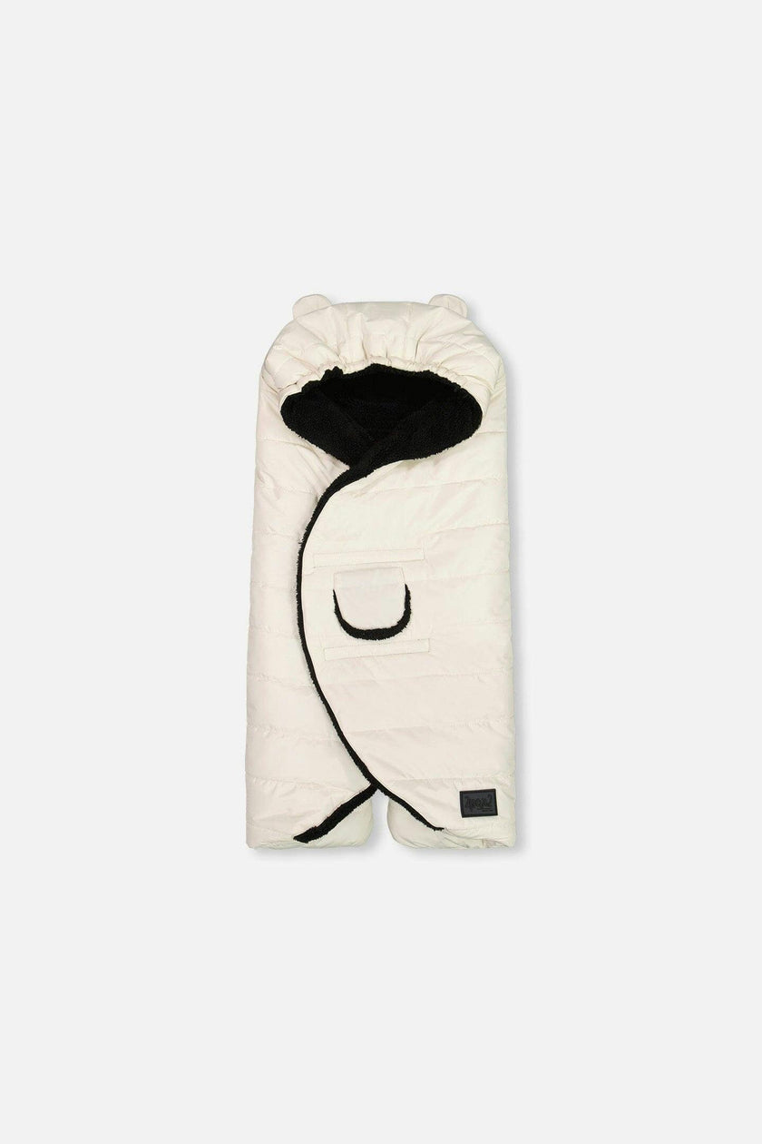 Snugly Baby Wrap Designed For Car Seat And Stroller Off-White