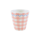 Gingham Reusable Cups