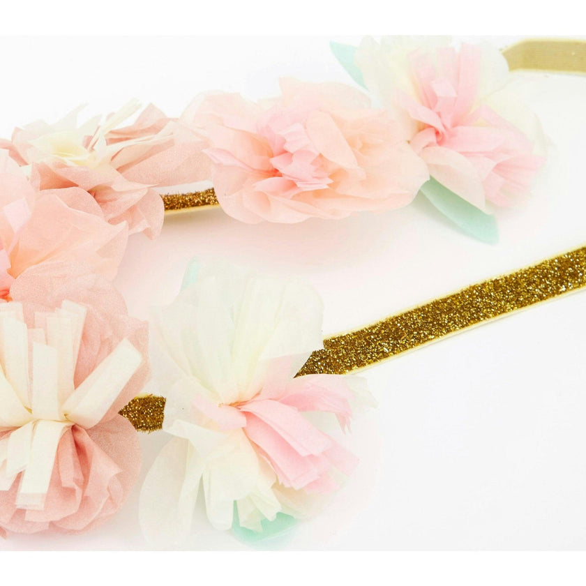Pink Blossom Crowns