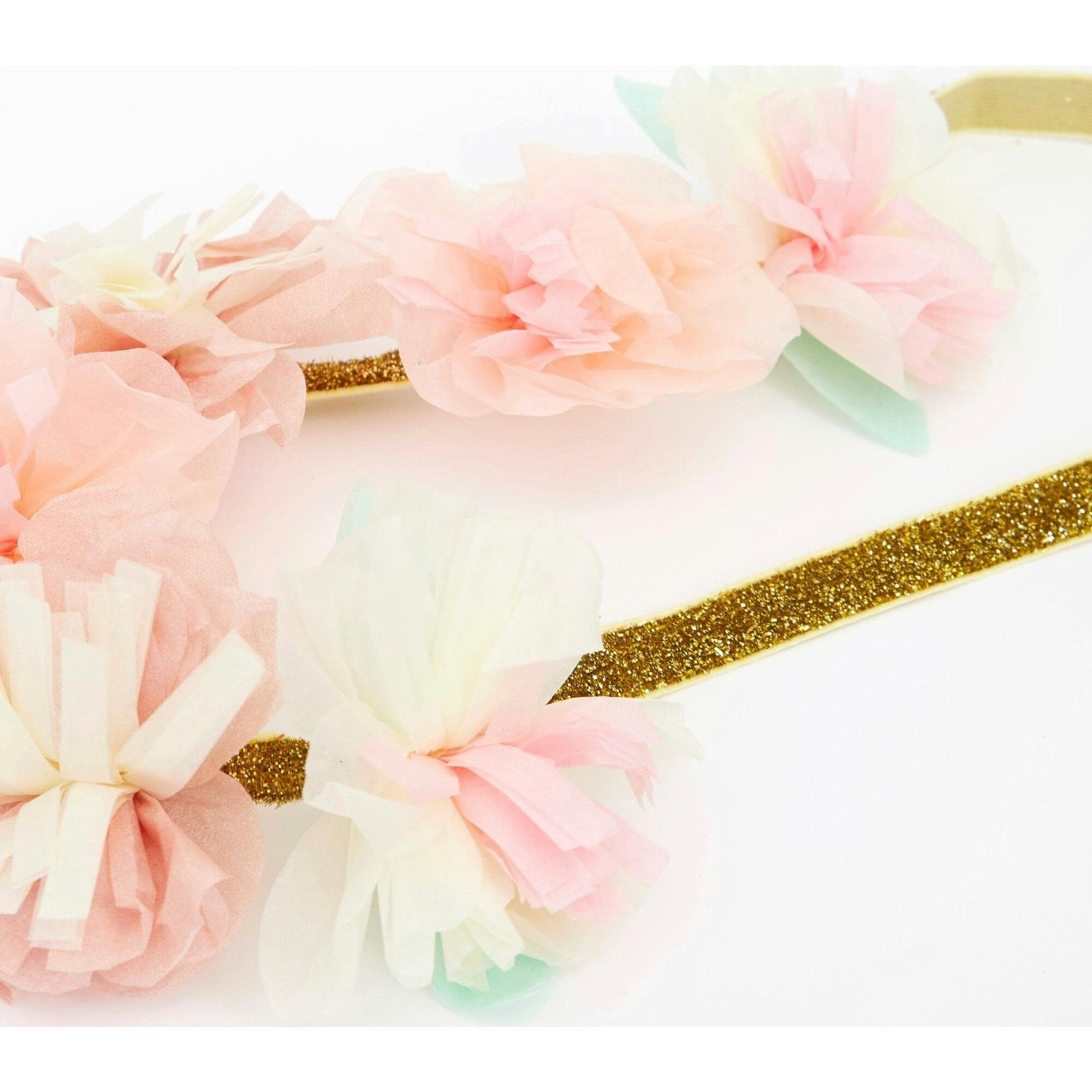 Pink Blossom Crowns