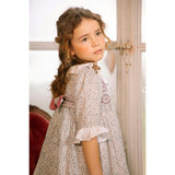 Isadora Floral Long Sleeve Smocked Dress