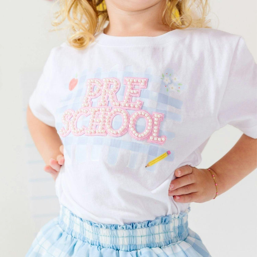 Preschool Pearl Patch Short Sleeve T-Shirt