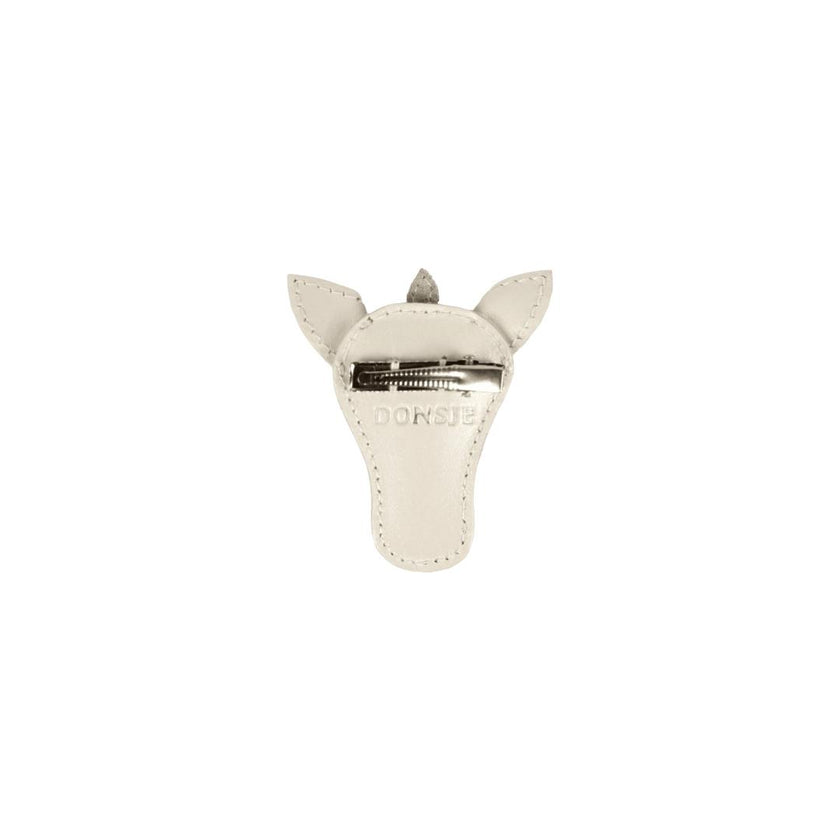 Blinc Clip | Unicorn | Off White Metallic Leather