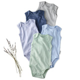 SAM 5-Pack Sleeveless Bodysuits