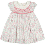 Isadora Pink Floral Empire Dress