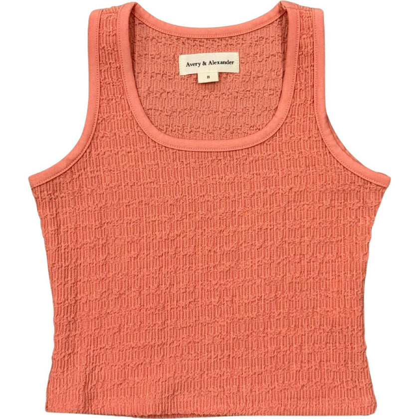 Textured Square Neck Tank