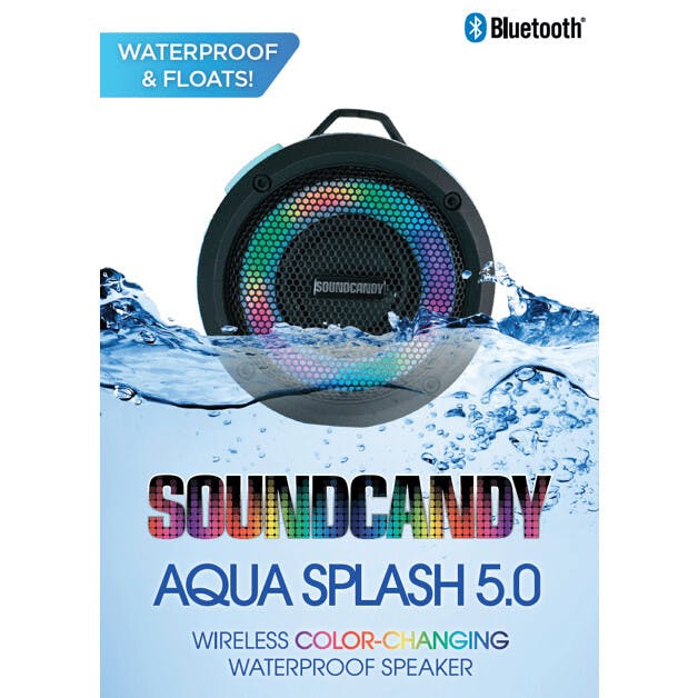 Aqua Splash 5.0 Waterproof Bluetooth Speaker