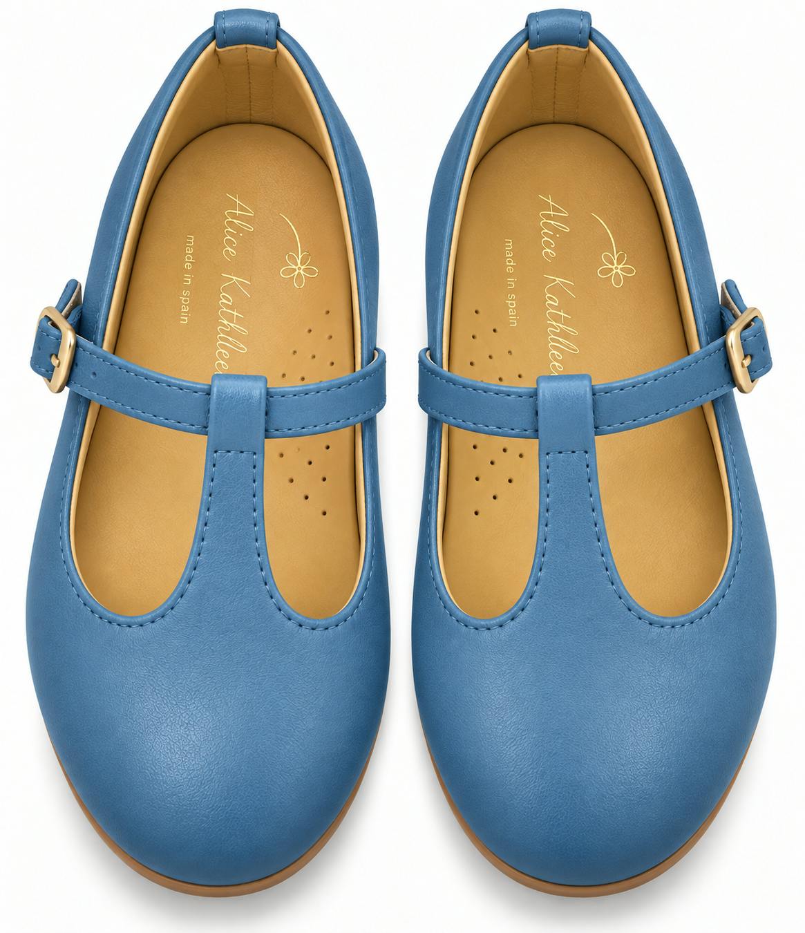 T-Strap in French Blue