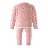 Daisy Knit Cardigan and Leggings Set