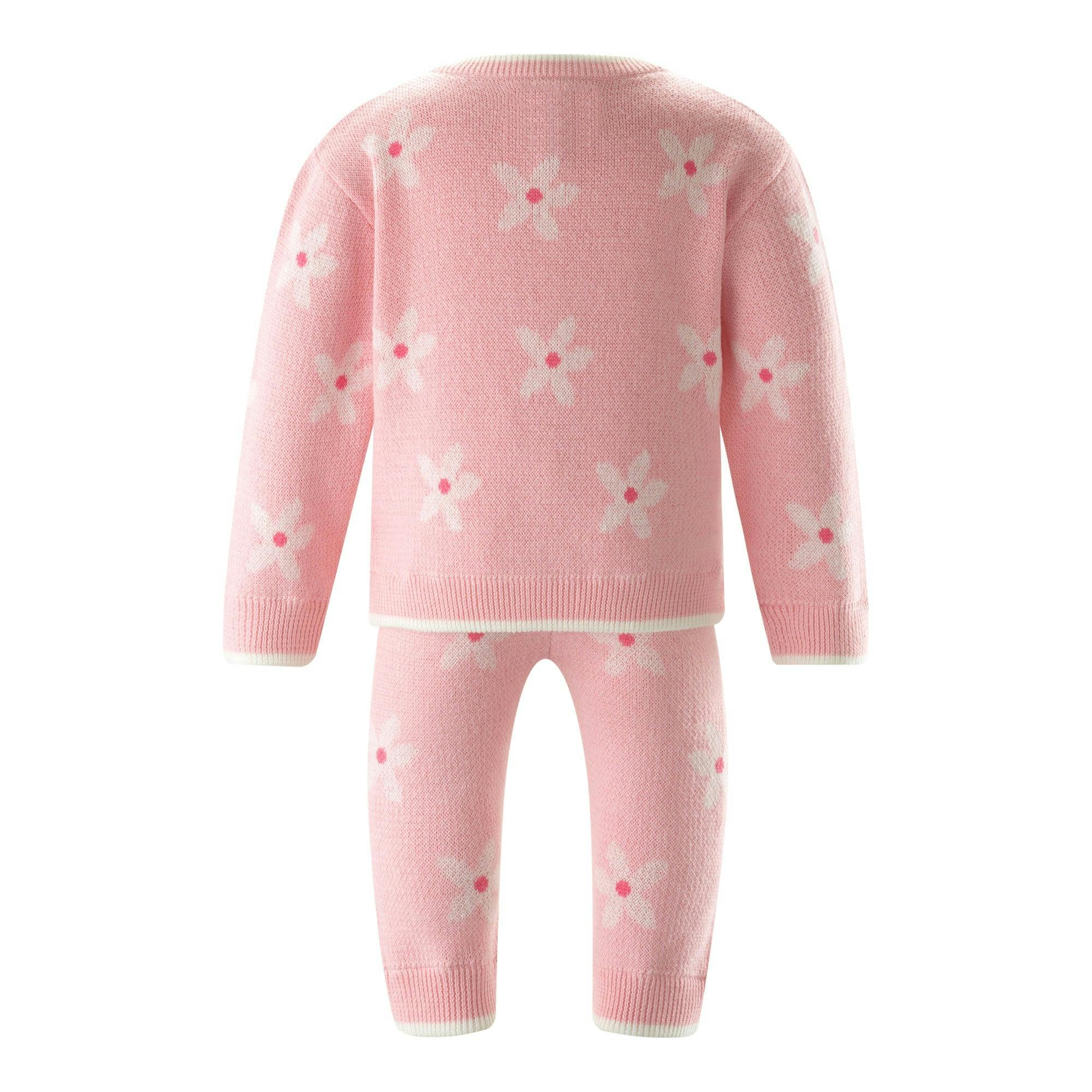 Daisy Knit Cardigan and Leggings Set