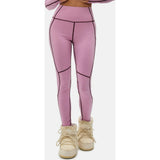 Hallie Midweight Merino Legging Amethyst