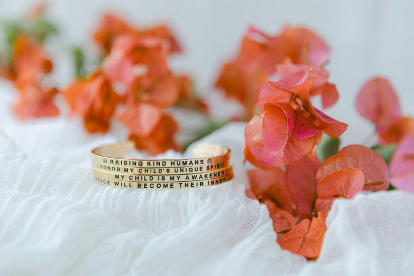 Women's "My Voice Will Become Their Inner Voice" Bracelet