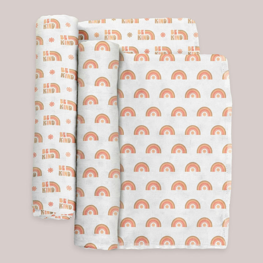 JuJuBe × Studio Oh! Printed Swaddle Blanket Sets