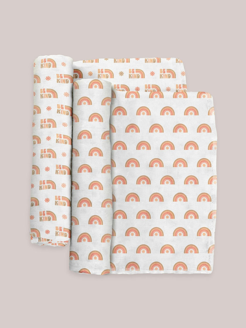 JuJuBe × Studio Oh! Printed Swaddle Blanket Sets
