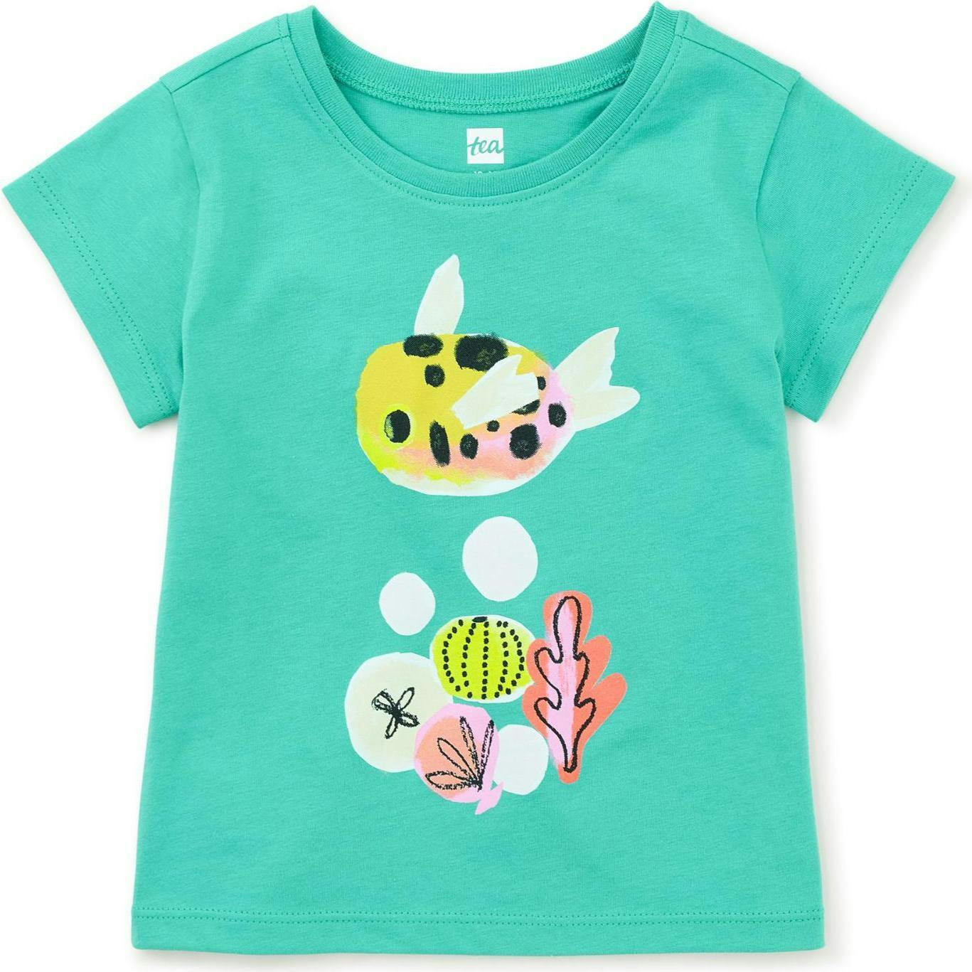 Watamu Puffer Graphic Tee, Multi
