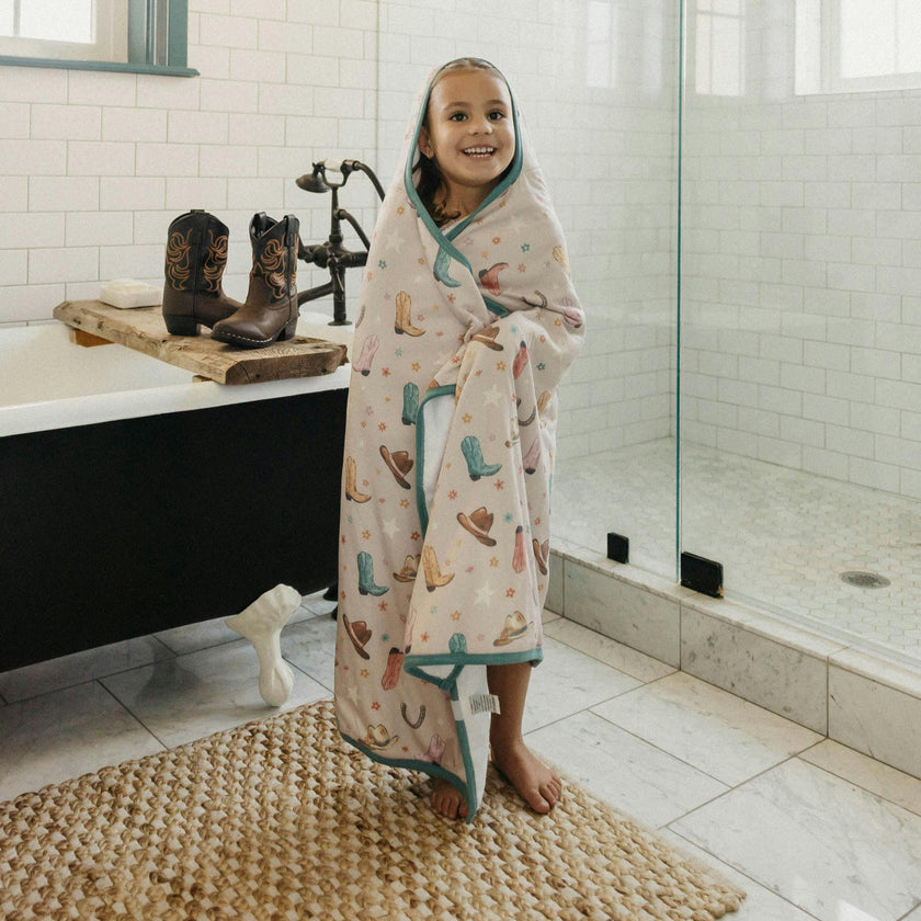 Premium Big Kid Hooded Towel - Cheyenne